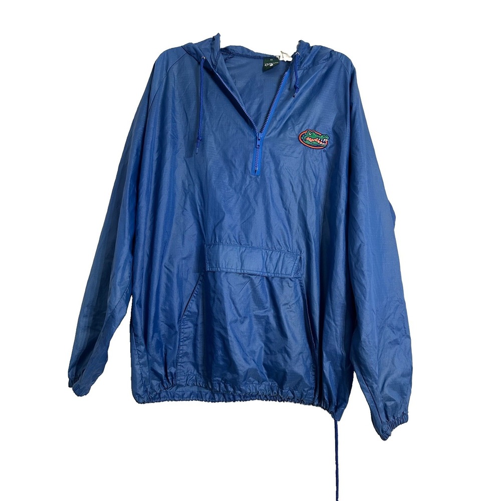 Florida Gators Windbreaker Jacket Men's XL Blue Pouch Packable MV Vtg